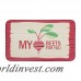 Chef Gear My Heart Beets for You Anti-Fatigue Kitchen Mat CGER1053